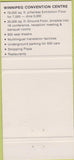 Matchbook Cover - Winnipeg MB Convention Centre 30 Strike