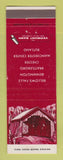 Matchbook Cover - Vermont Bank Bellows Falls Bennington Chester Rutland VT