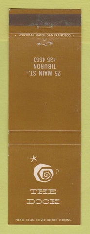 Matchbook Cover - The Dock Tiburon CA