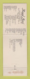 Matchbook Cover - Royal Inns Jolly King Lost Knight