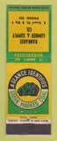 Matchbook Cover - Green Marked Coal Kankakee Lumber Supply IL WEAR