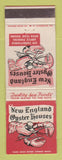 Matchbook Cover - New England Oyster Houses Perrine Coral Gables Miami Dania FL