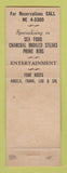 Matchbook Cover - Little Chalet Coronado CA restaurant