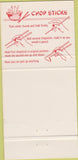 Matchbook Cover - Forbidden City Chinese Food Flint MI 30 Strike