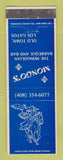 Matchbook Cover - Mongo's Mongolian BBQ Bar Los Gatos CA