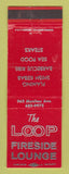 Matchbook Cover - Loop Fireside Lounge Restaurant Manitou Springs? Colorado?