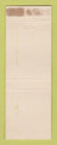 Matchbook Cover - El rAncho Coffee Shop Mountain Home ID WEAR