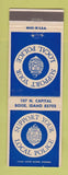 Matchbook Cover - Support Your Local Police Boise ID