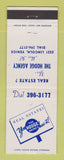 Matchbook Cover - Hodge Real Estate Agency Venice CA