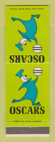Matchbook Cover - Oscars Hamburgers