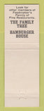 Matchbook Cover - Oscars Hamburgers