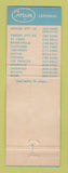 Matchbook Cover - Forum Cafetrias Lakewood CA