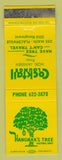 Matchbook Cover - Hangman's Tree Placerville CA WEAR