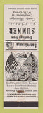Matchbook Cover - Civil War Perkins Americana Sumner MS WEAR