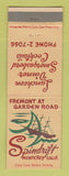 Matchbook Cover - Spindrift Restaurant Monterey CA