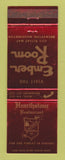 Matchbook Cover - Hearthstone Restaurant Bremerton WA WORN