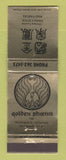 Matchbook Cover - Golden Phoenix Chinese Restaurant San Francisco CA WEAR
