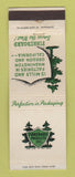 Matchbook Cover - Fibreboard Products Inc