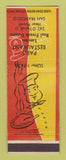 Matchbook Cover - Paris Restaurant San Francisco CA