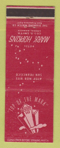 Matchbook Cover - Hotel Mark Hopkins San Francisco CA