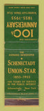 Matchbook Cover - Schenectady Union Star Newspaper NY 1955 WEAR