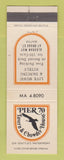 Matchbook Cover - Pier 70 Tavern Chowder House Seattle WA