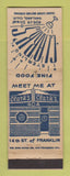 Matchbook Cover - Sterling Clark's Oakland CA