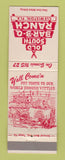 Matchbook Cover - Old South BBQ Clewiston FL