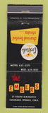 Matchbook Cover - Embers Restaurant Colorado Springs