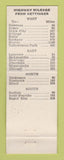 Matchbook Cover - City Cafe Hettinger ND