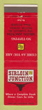 Matchbook Cover - Sirloin Junction Restaurant Decatur GA