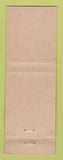 Matchbook Cover - Bavarian Restaurant Washington DC
