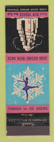 Matchbook Cover - New Yorker Hotel New York City