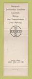 Matchbook Cover - Finlen Hotel Motor Inn Great Falls MT Butte WEAR