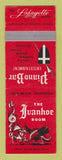 Matchbook Cover - Lafayette Hotel Ivanhoe Room Long Beach CA