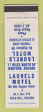Matchbook Cover - Laurels Motel Gold Hill OR
