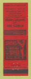Matchbook Cover - Hymie's Bar Albuquerque NM girlie
