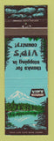 Matchbook Cover - VIP's Restaurant