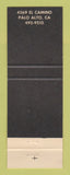 Matchbook Cover - Dinah's Shack Palo Alto CA