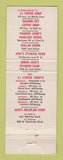 Matchbook Cover - Farmer John's Pancake House Bakersfield CA WEAR