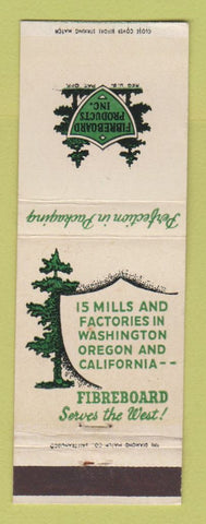 Matchbook Cover - Fibreboard Products Inc