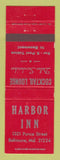 Matchbook Cover - Harbor Inn Baltimore MD