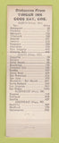 Matchbook Cover - Timber Inn Coos Bay OR