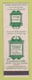 Matchbook Cover - Colonial Manor Restaurant San Francisco CA