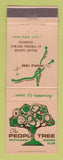Matchbook Cover - The People Tree Supper Club Calabasas CA