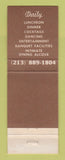 Matchbook Cover - The People Tree Supper Club Calabasas CA