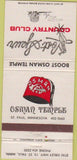 Matchbook Cover - Osman Odd Fellows St Pual MN Lost Spur Country Club 30 Strike