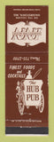 Matchbook Cover - Hagerstown Motor Inn MD Hub Pub