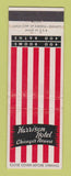 Matchbook Cover - Harrison Hotel Chicago IL