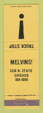 Matchbook Cover - Melvins! Chicago IL WEAR
